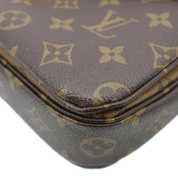 Louis Vuitton  Metis Pochette Reverse Monogram Canvas Crossbody Bag Brown - Picture 9 of 14